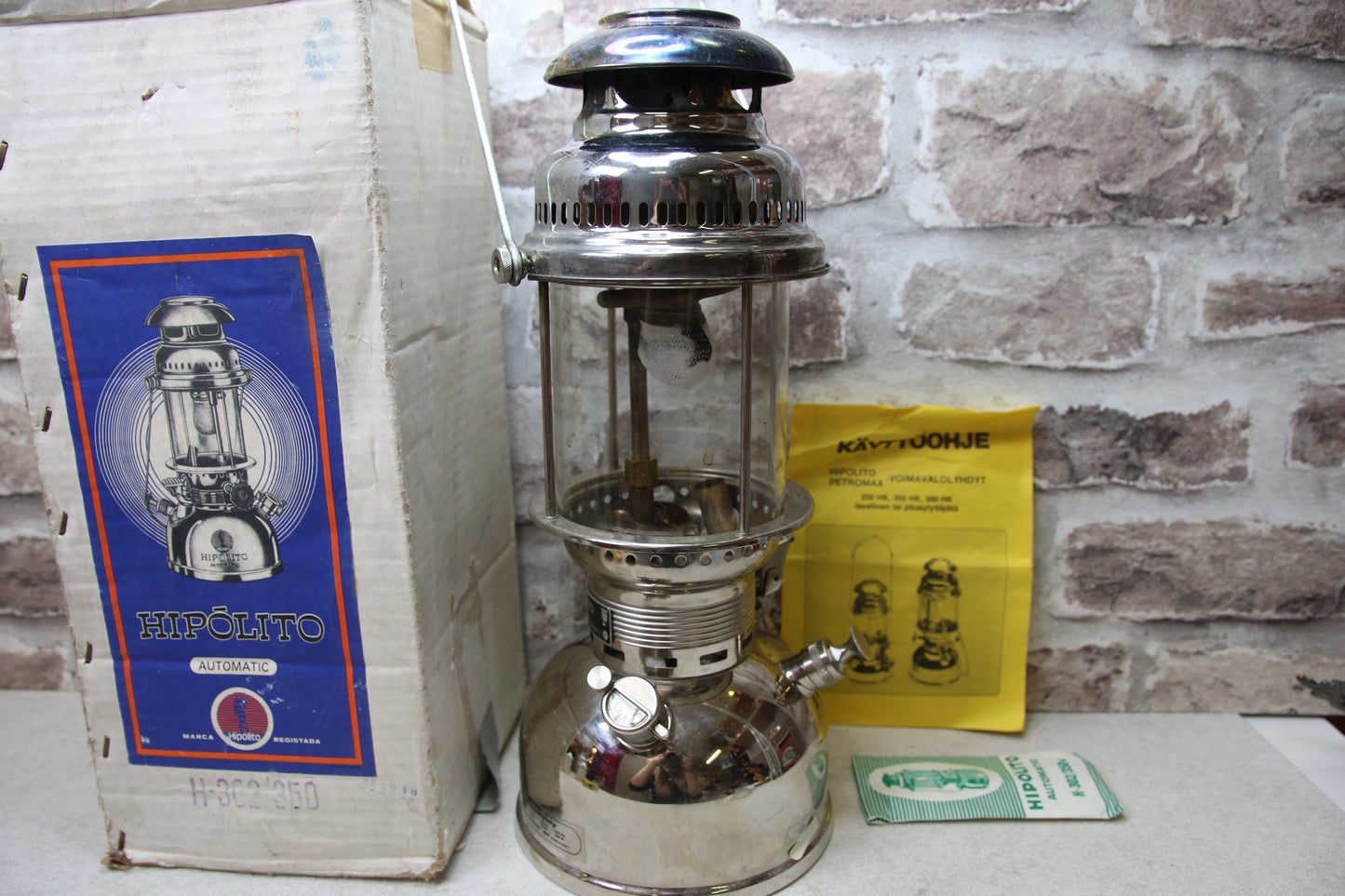 Hipolito automatic Petromax voima-valolyhty