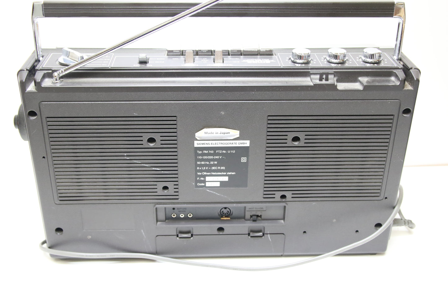 Siemens Club 743 Radionauhuri