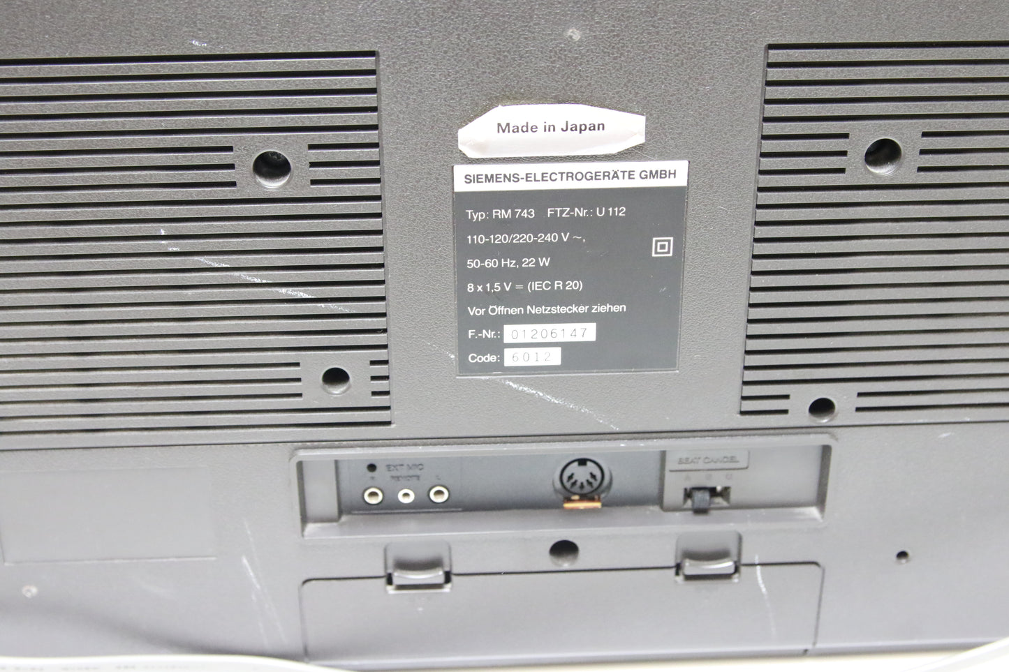 Siemens Club 743 Radionauhuri