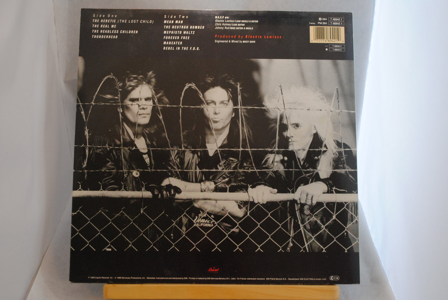 Wasp The Headless Children Lp-levy
