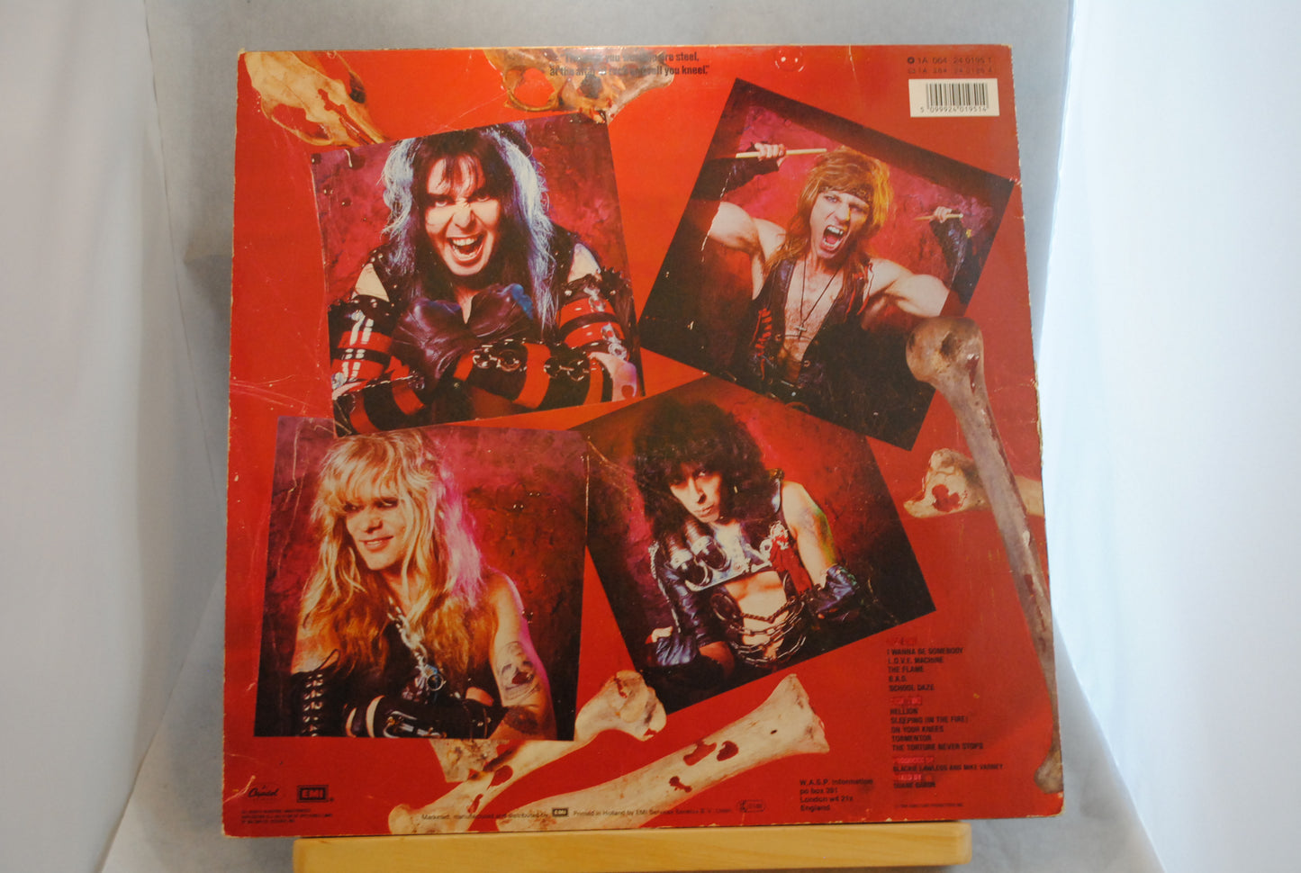 Wasp Winged Assassins Lp-levy