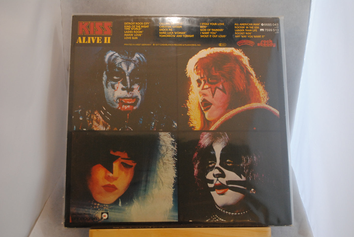 Kiss Alive 2 Tupla Lp-levy