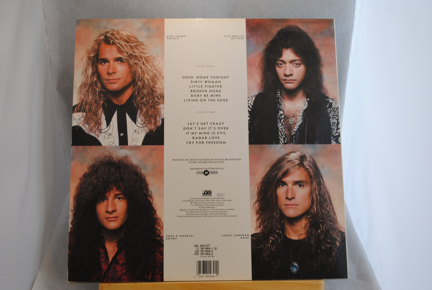 White Lion Big Game Lp-levy