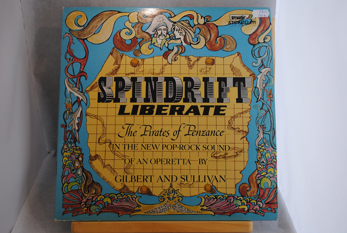 Spindrift The Pirates of Penzance Lp-levy