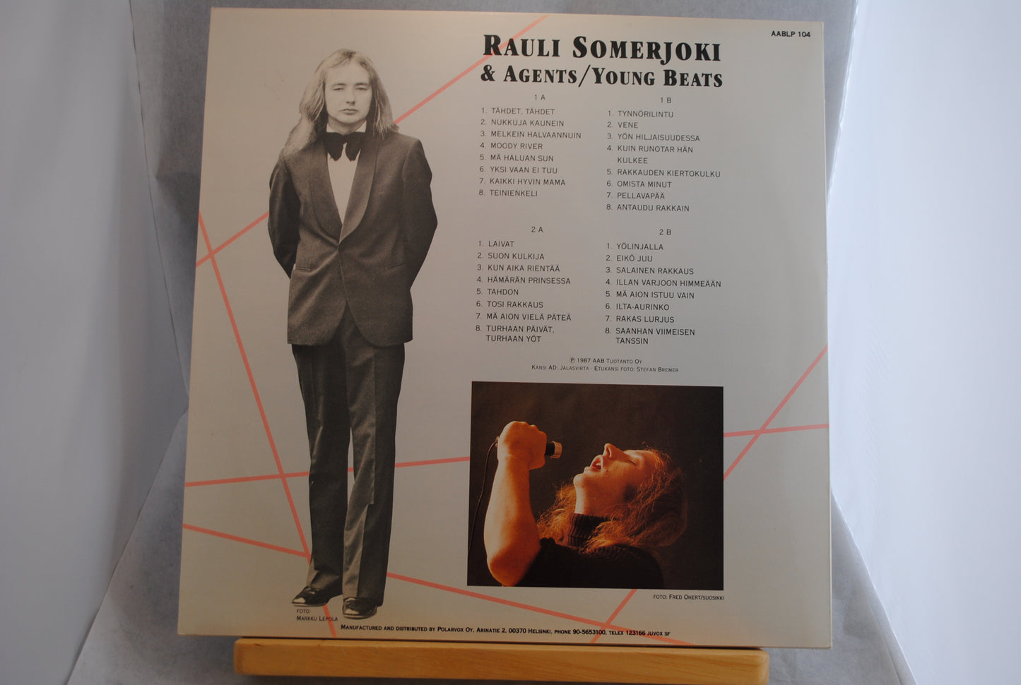 Rauli Badding Somerjoki Laulajan Taival Tupla Lp-levy