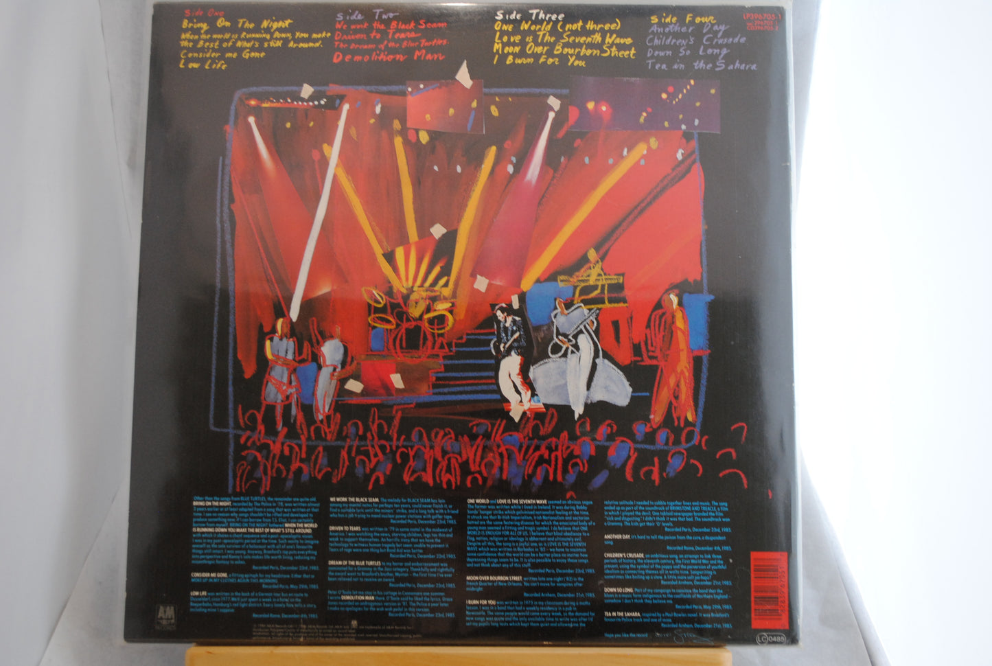 Sting Bringon the Night Tupla Lp-levy