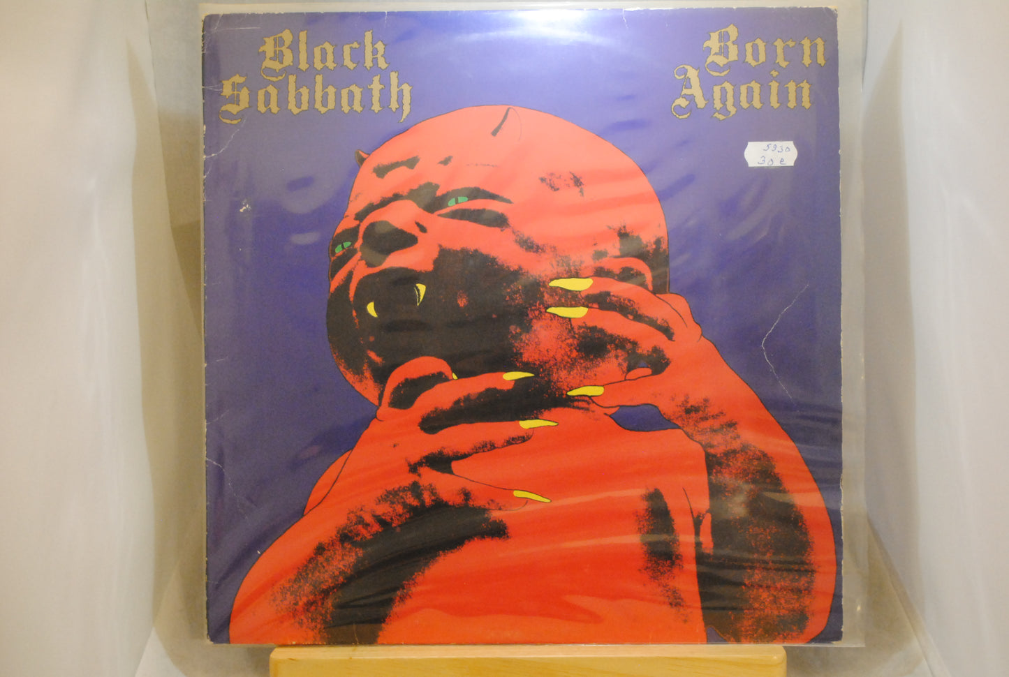 Black Sabbath Born Again Lp-levy