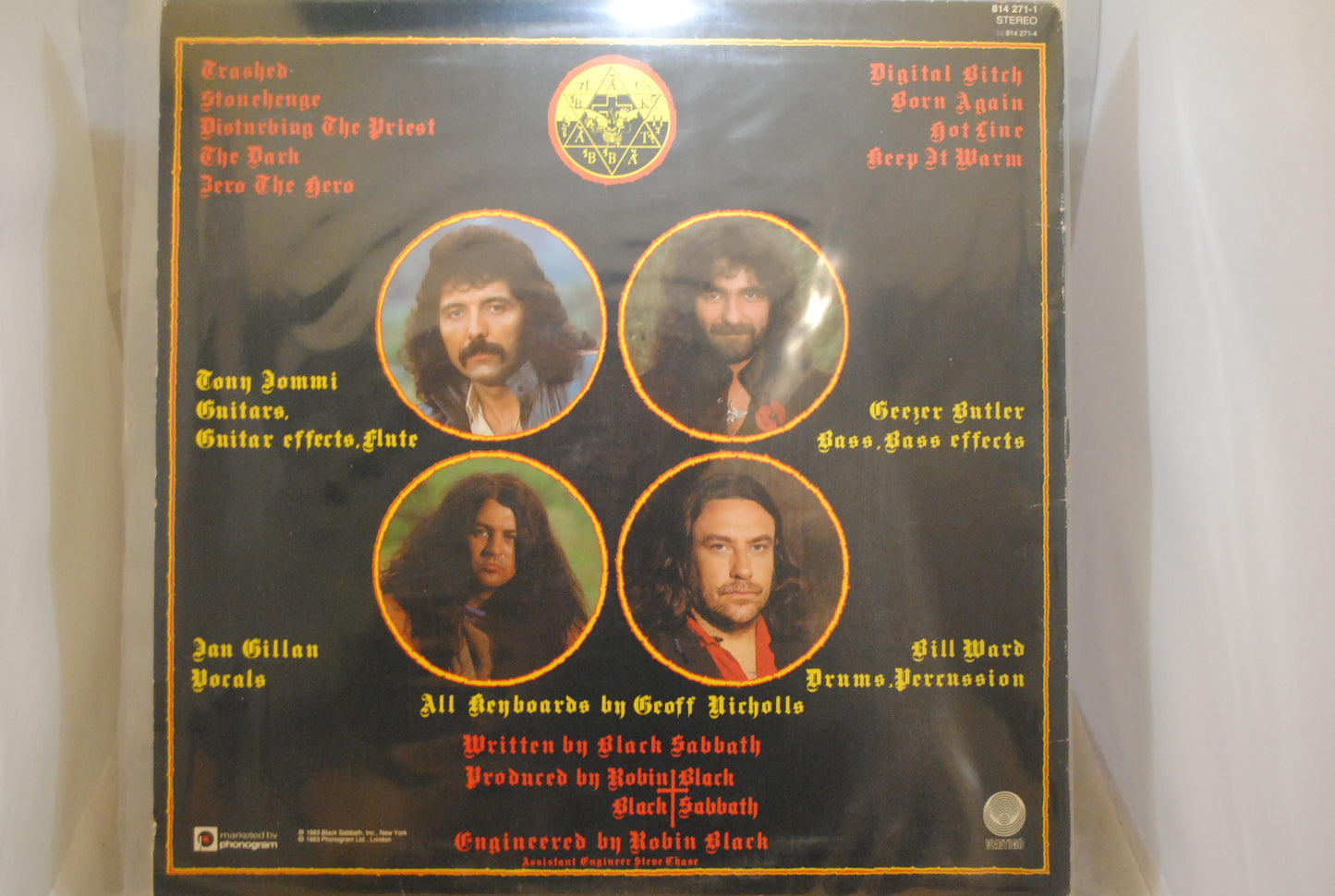Black Sabbath Technical Ecstasy Lp-levy