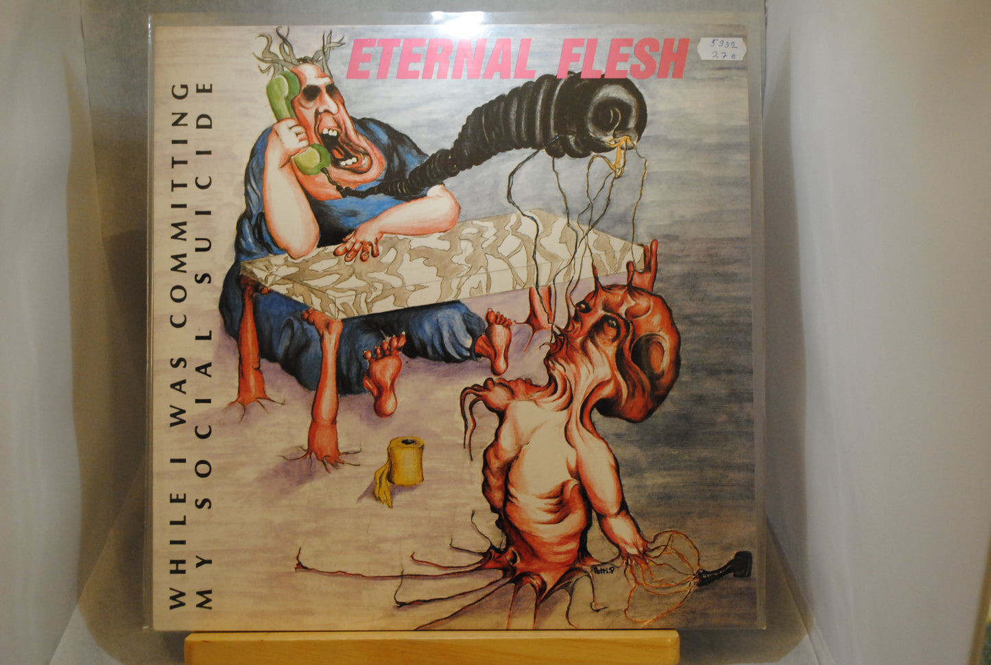 Eternal Flesh While i was Committing My Social Suicide Lp-levy