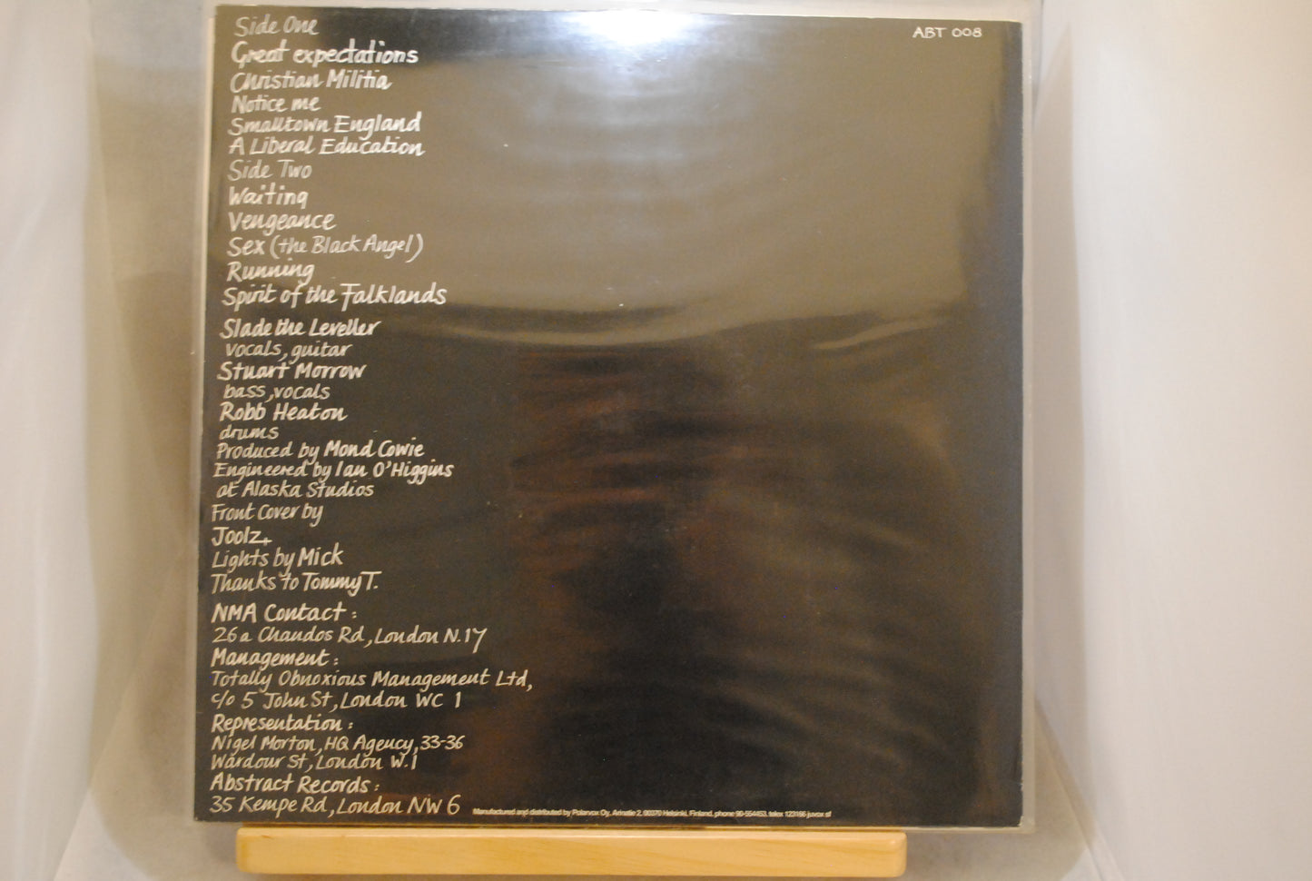 New Model Army Get me out 12 single