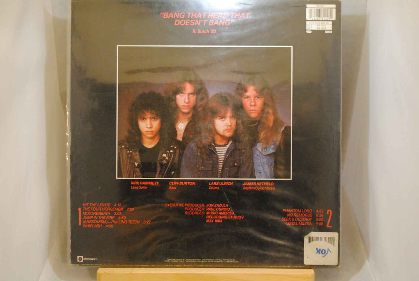 Metallica Kill ém all Lp-levy