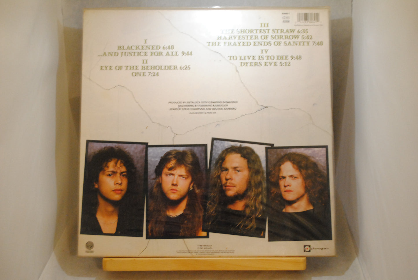 Metallica and Justice for all Tupla Lp-levy