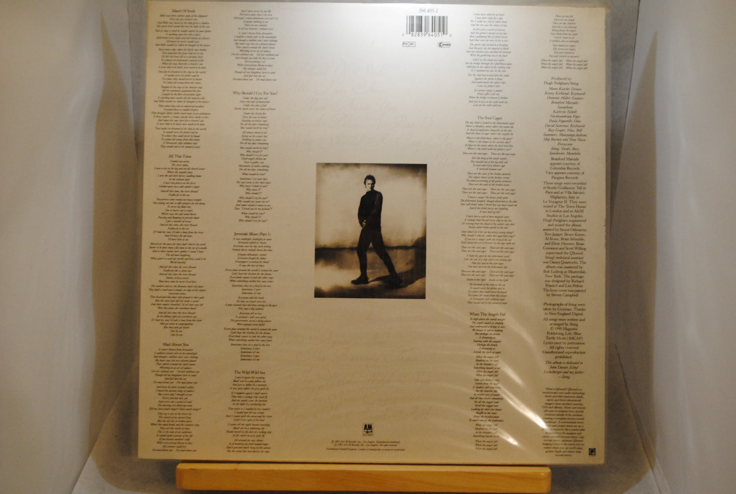 Sting The Soul Cages Lp-levy