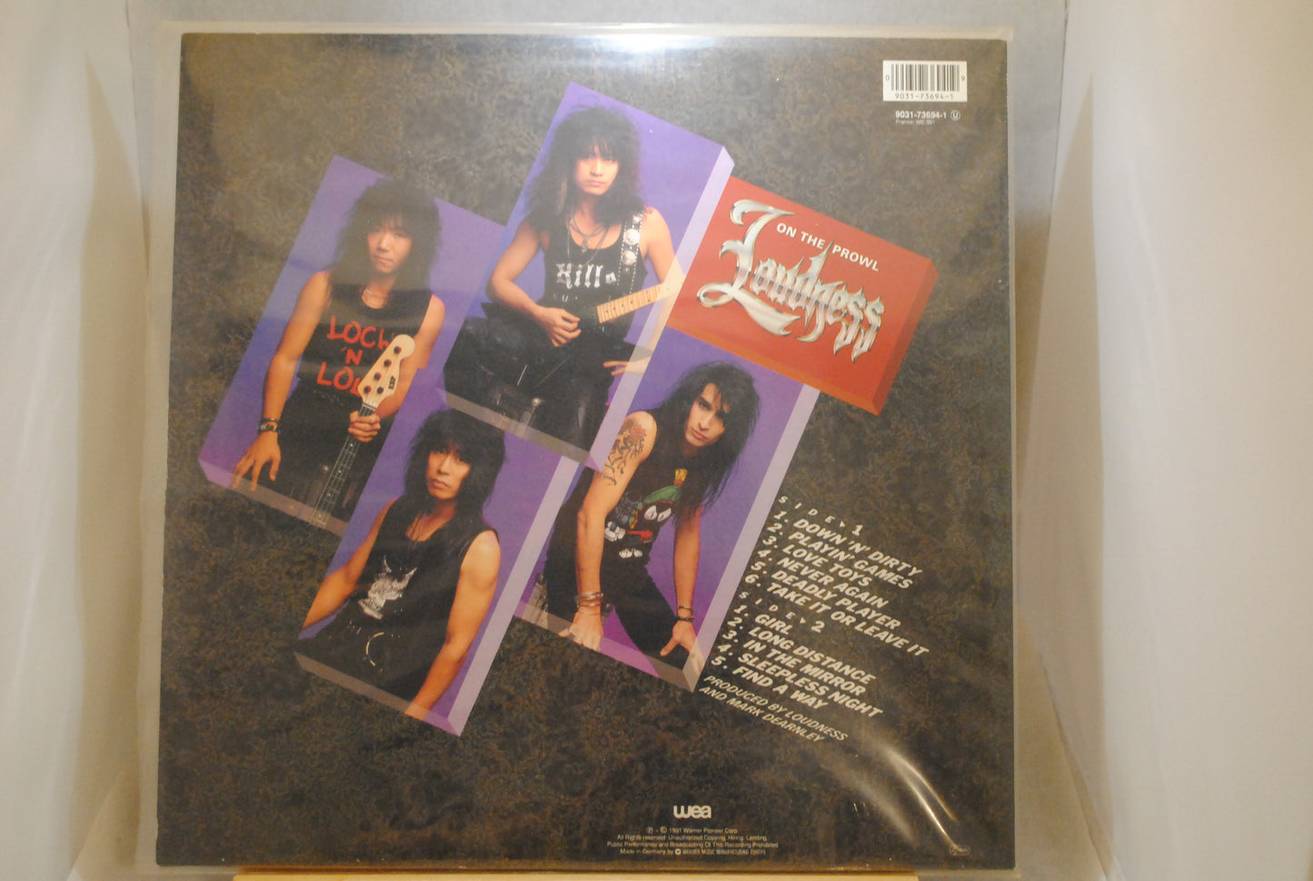 Loudness on the Prowl Lp-levy