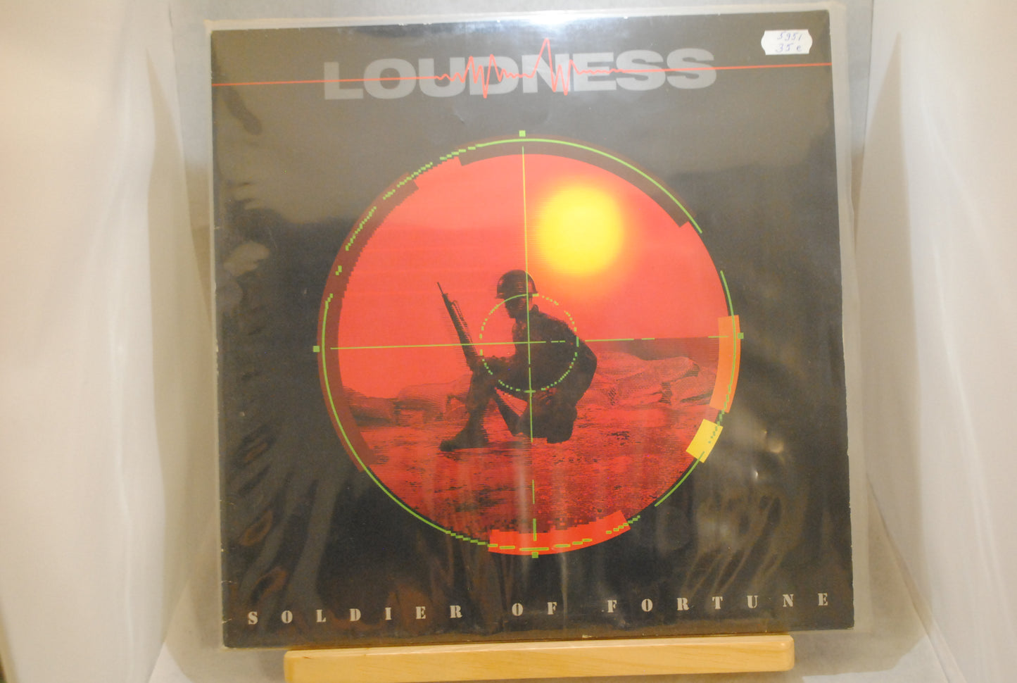 Loudness Soldier of Fortune Lp-levy
