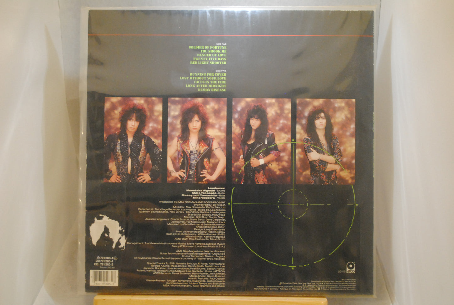 Loudness Soldier of Fortune Lp-levy