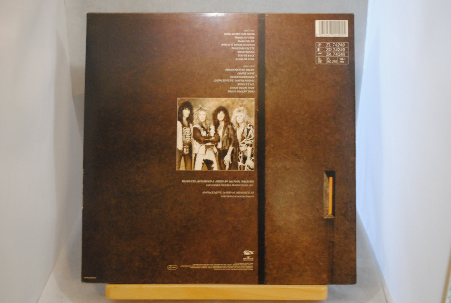 Bonfire Point Blank Lp-levy