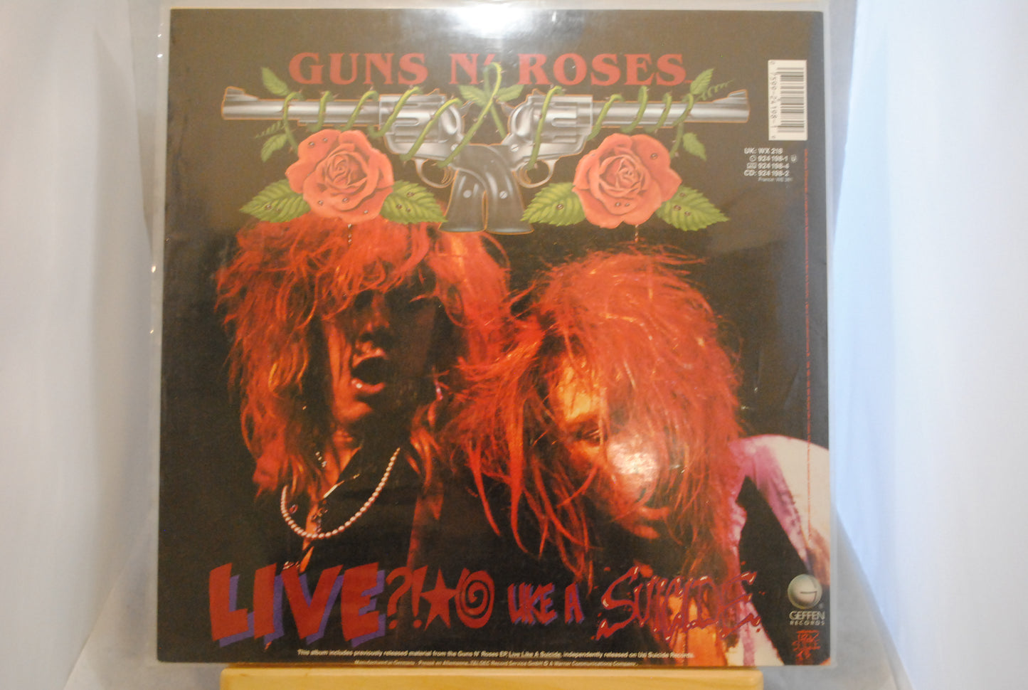 Guns N´ Roses GNR Lies Lp-levy