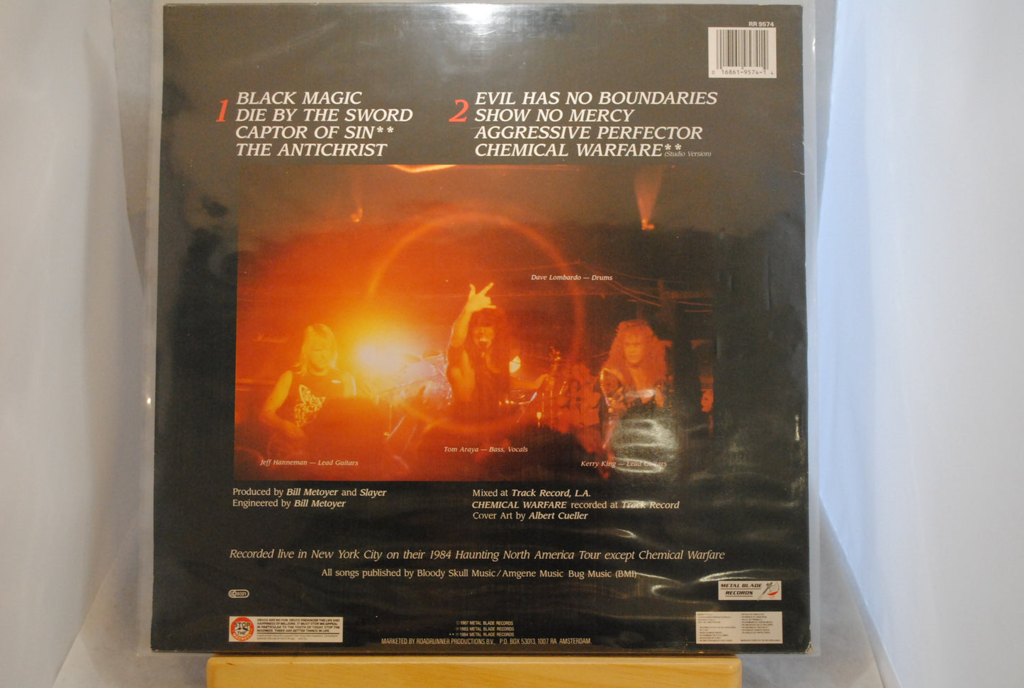 Slayer Live Undead Lp-levy