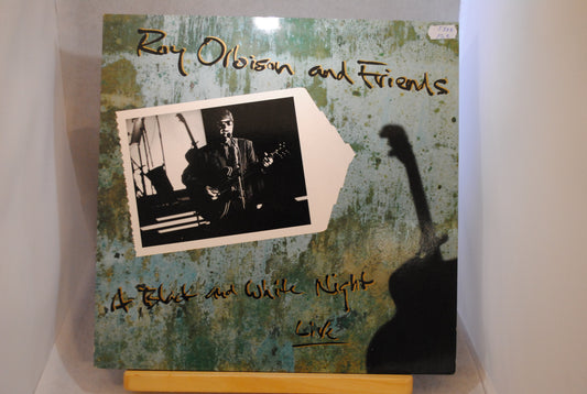 Roy Orbison and Friends A Black and White night Lp-levy