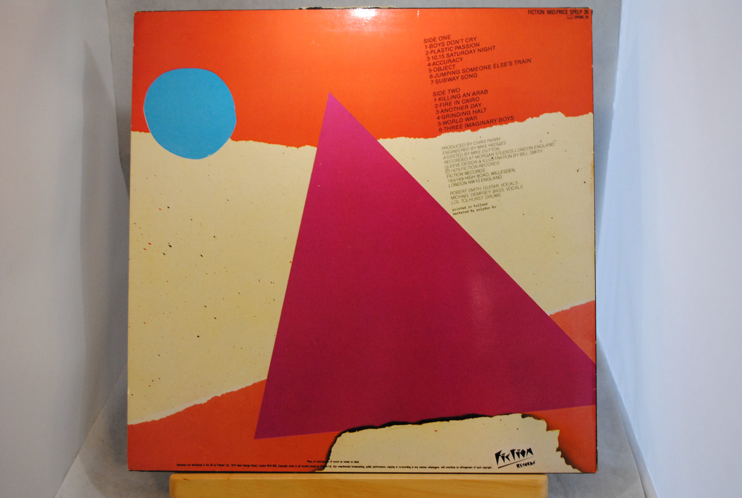 The Cure Boys dont Cry Lp-levy