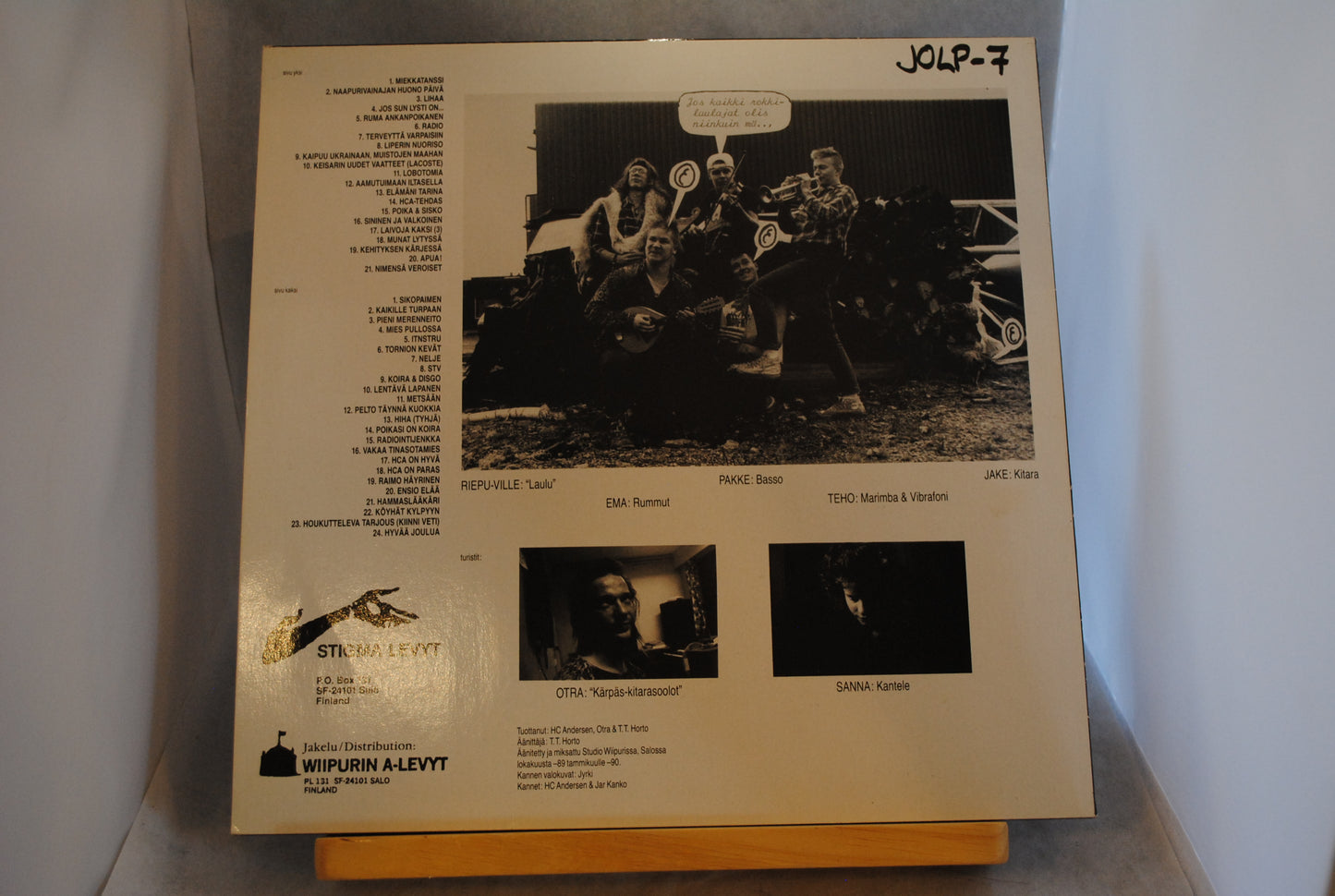 HC Andersen Satuja ja tarinoita Lp-levy