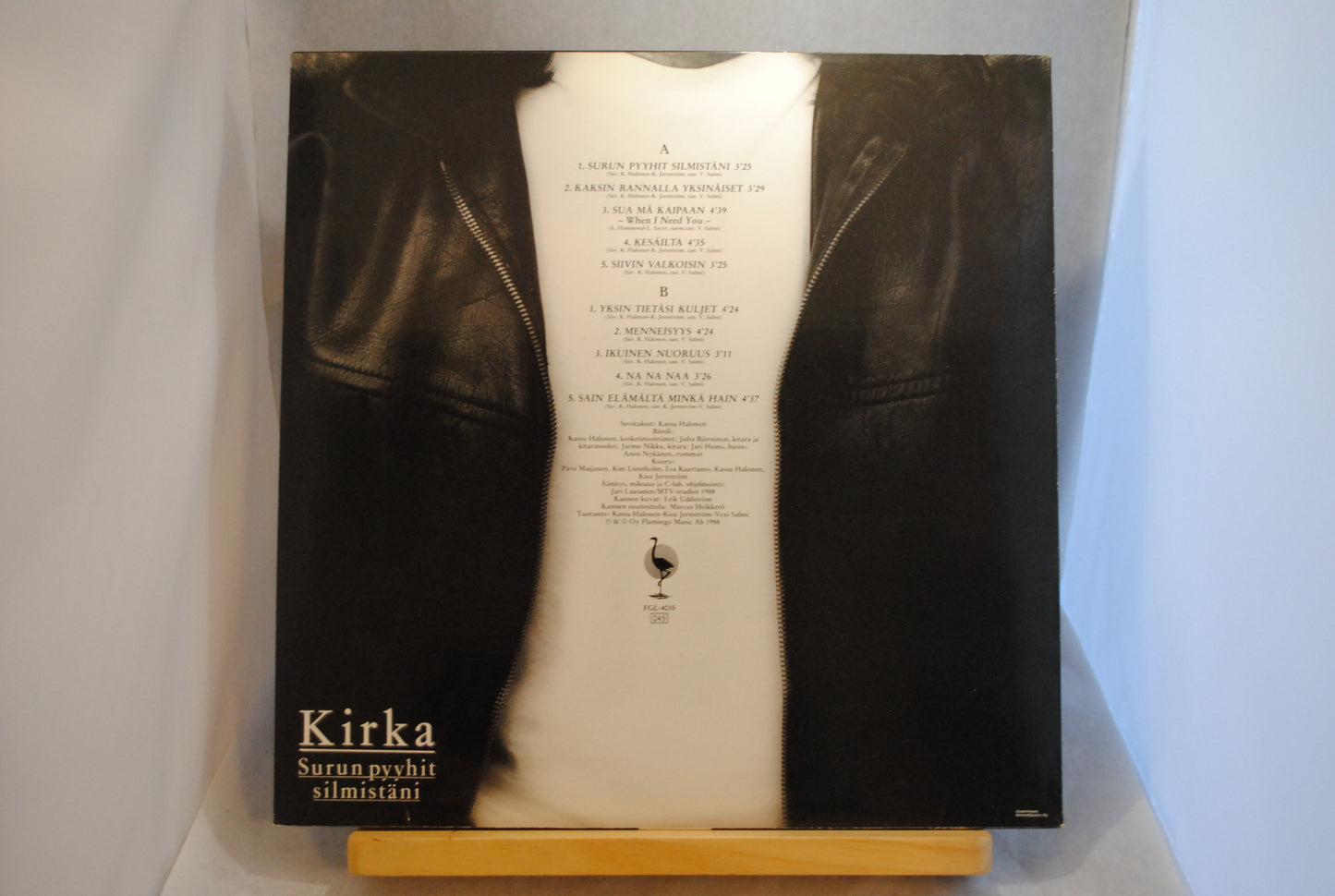 Kirka Surun pyyhit silmistäni Lp-levy