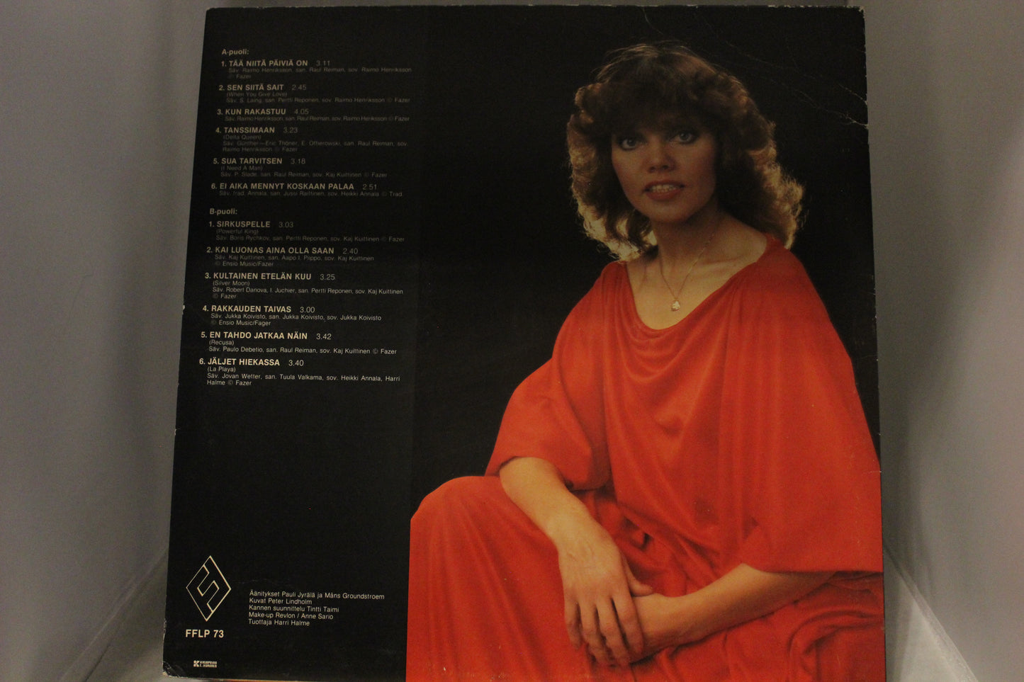 Tuulikki Eloranta. Kun rakastuu lp-levy