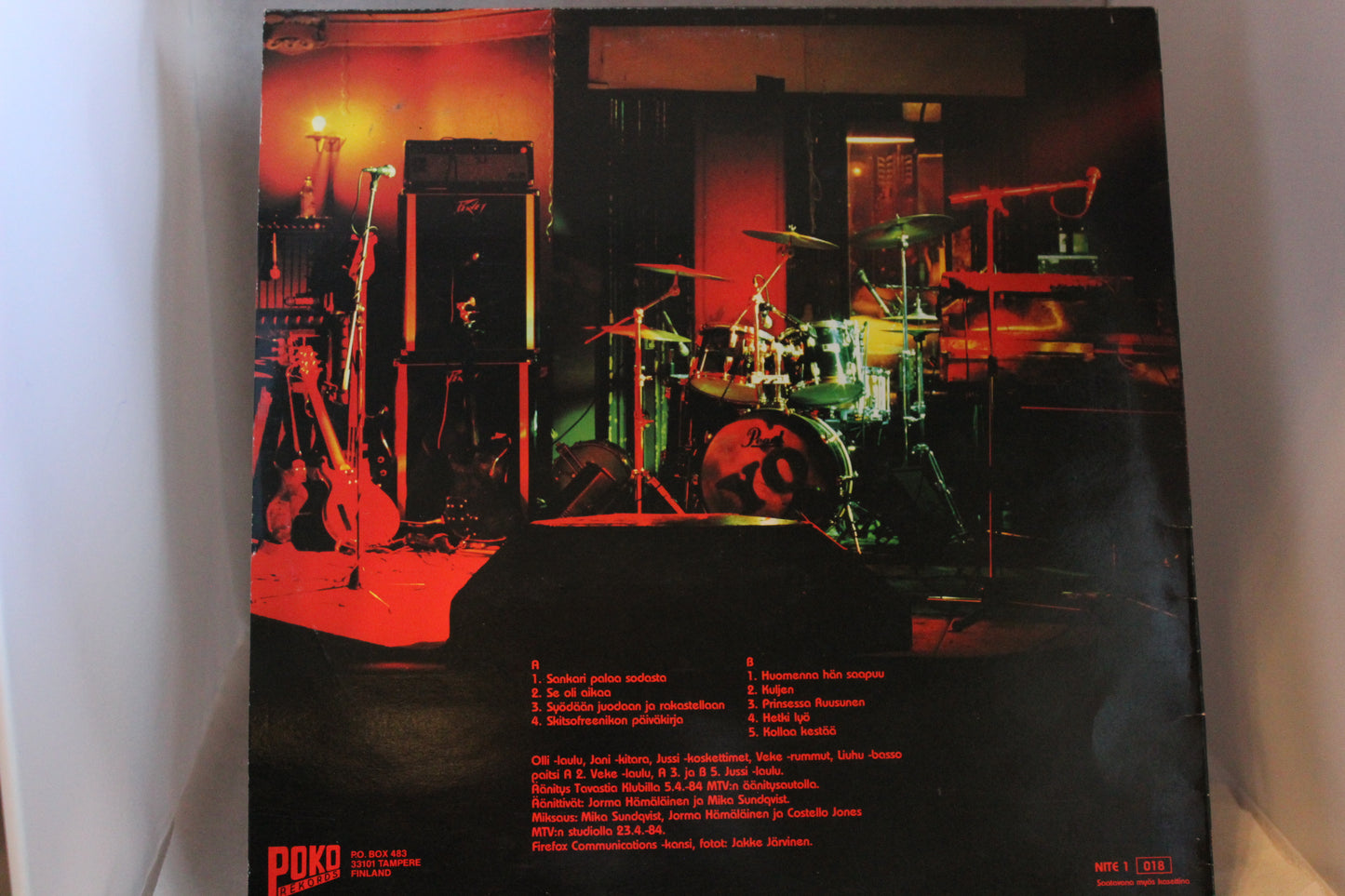 Yö Ja tapahtui niinä päivinä lp-levy