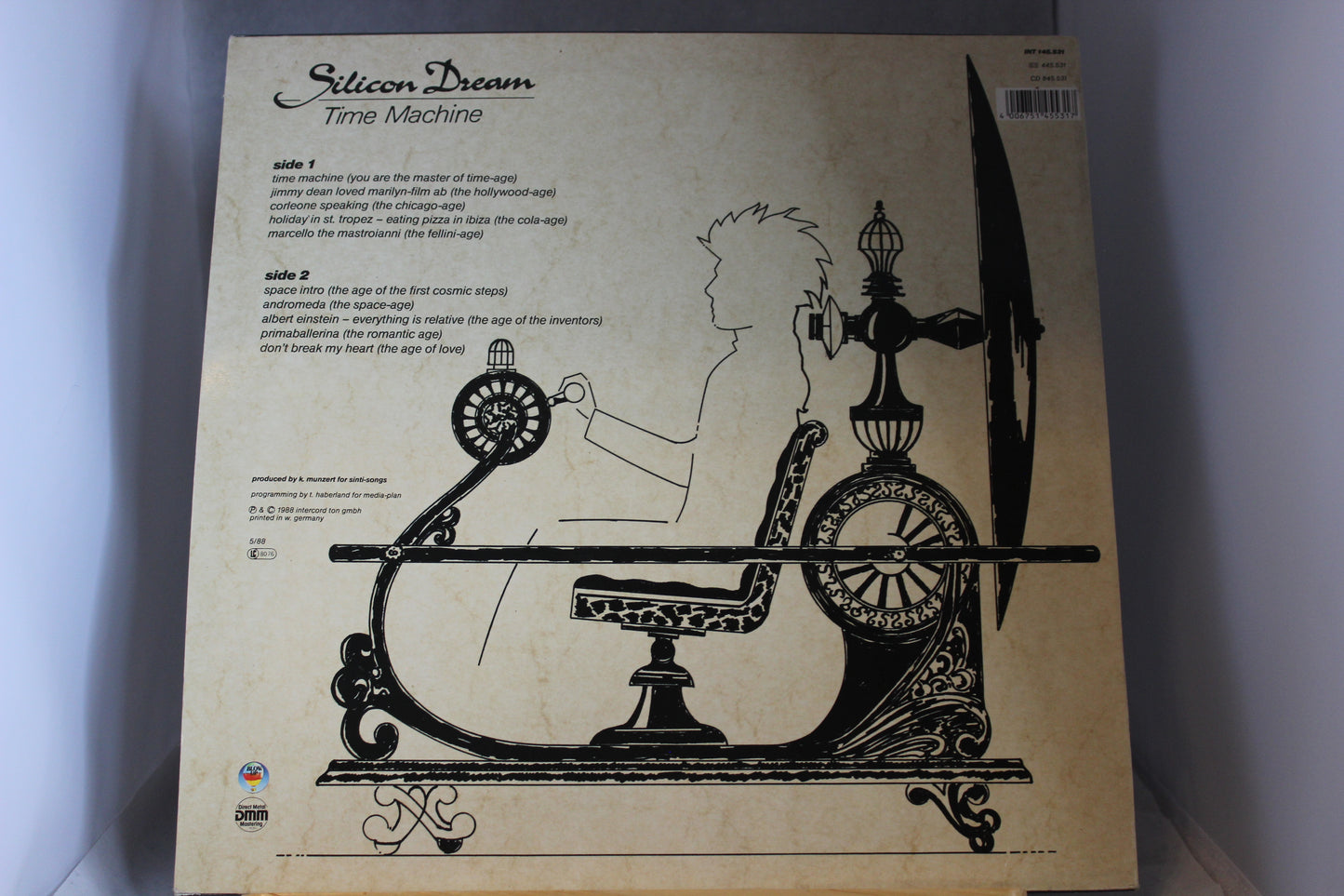 Silikon dream Time machine lp-levy