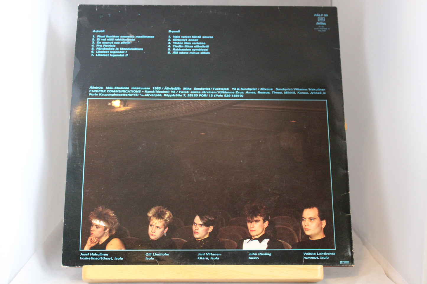 Yö Varietee lp-levy