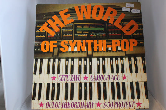 The world of synthi-pop eri esittäjiä lp-levy