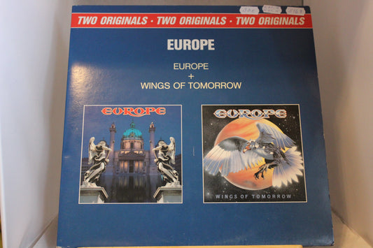 Europe Wings of tomorrow Tupla lp-levy