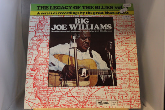 Big Joe Williams The legacy of the blues lp-levy 6