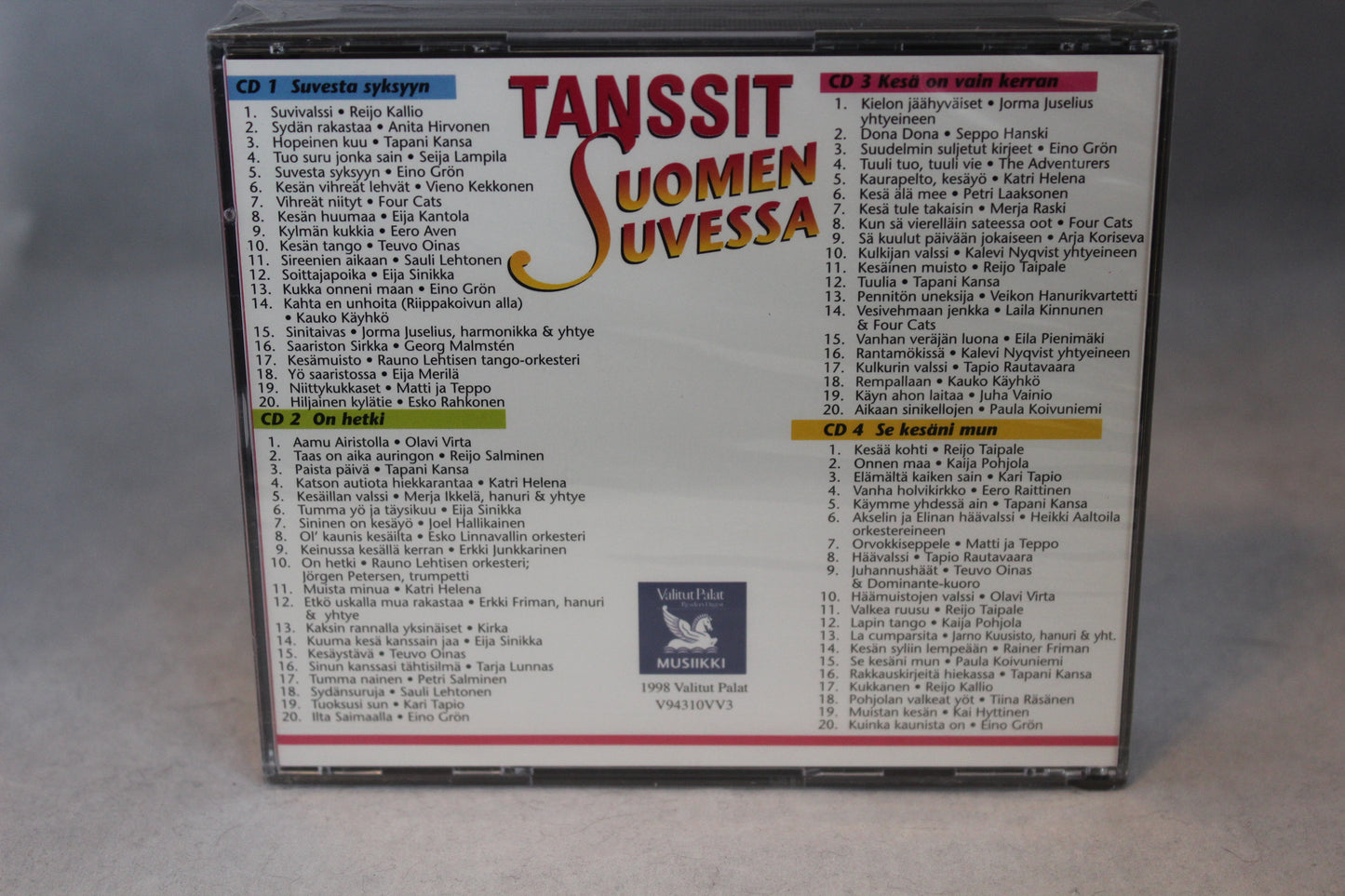 Tanssit suomen suvessa 4 cd boxi