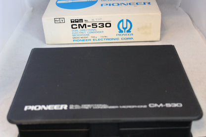 Pioneer cm530 kondensaattori mikrofoni