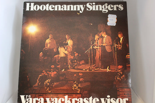 Hootenanny Singers Våra vackraste visor lp-levy