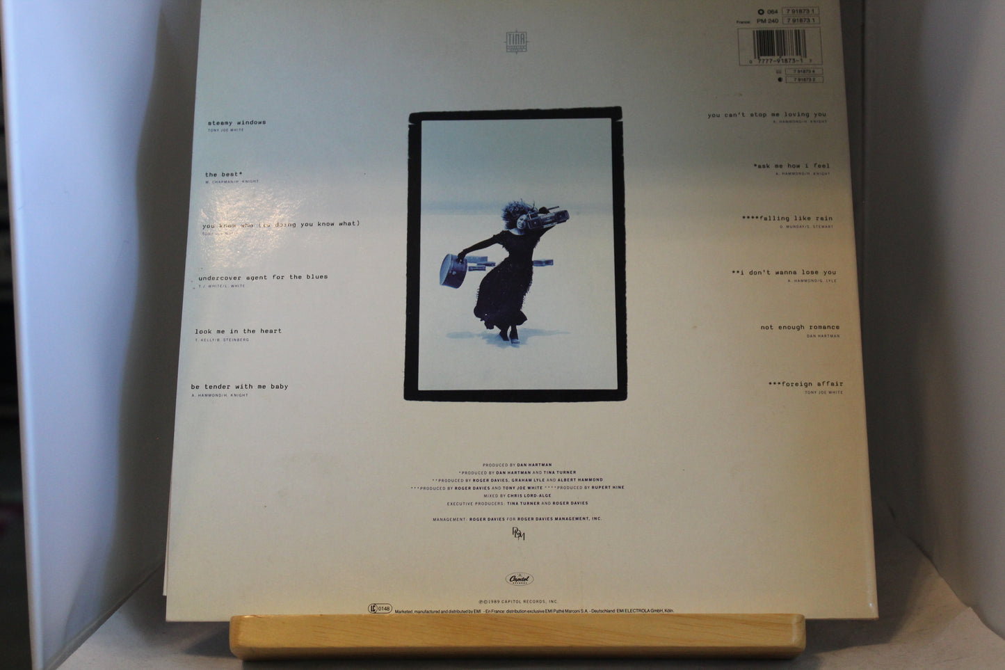 Tina Turner Foreign affair lp-levy