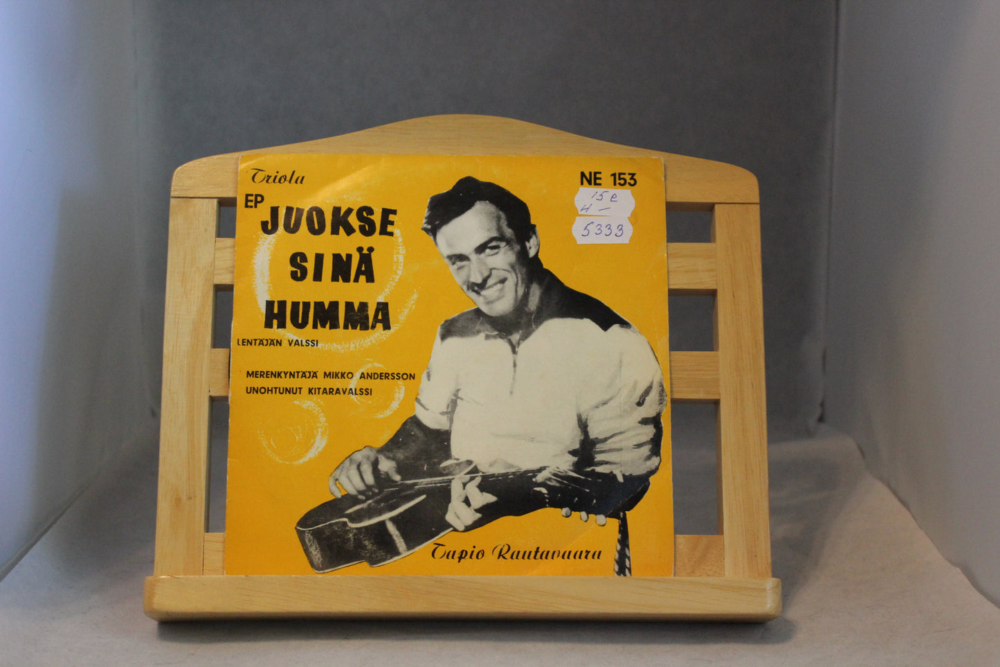 Tapio Rautavaara Juokse sinä humma Single 7