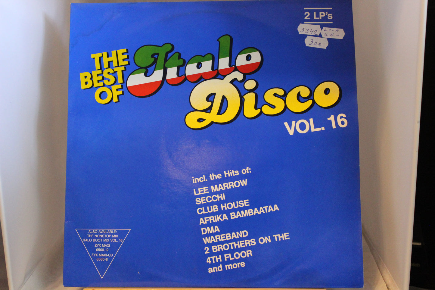 The best of Italo disco 16 Tupla lp-levy