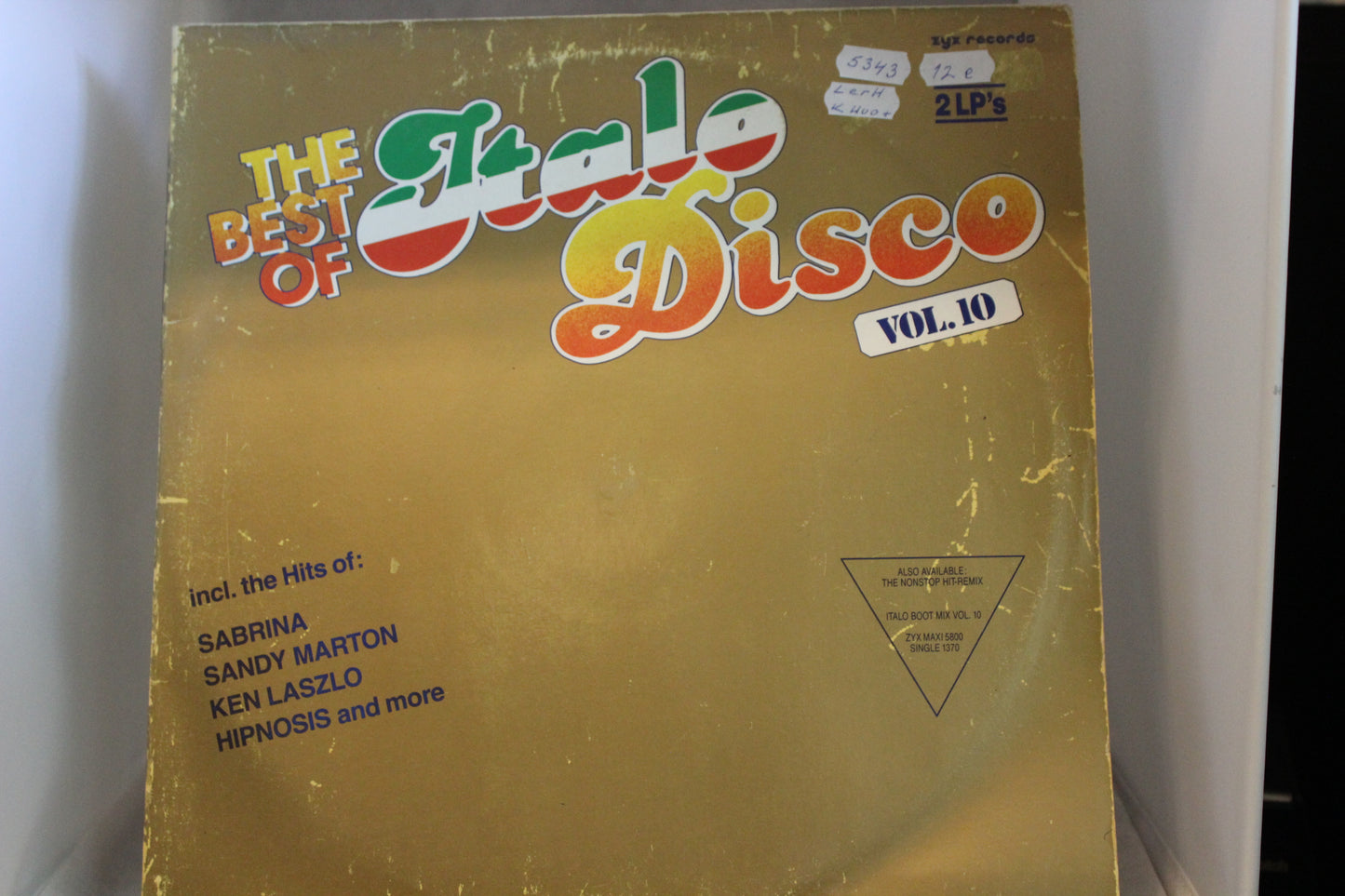 The best of Italo disco 10 Tupla lp-levy