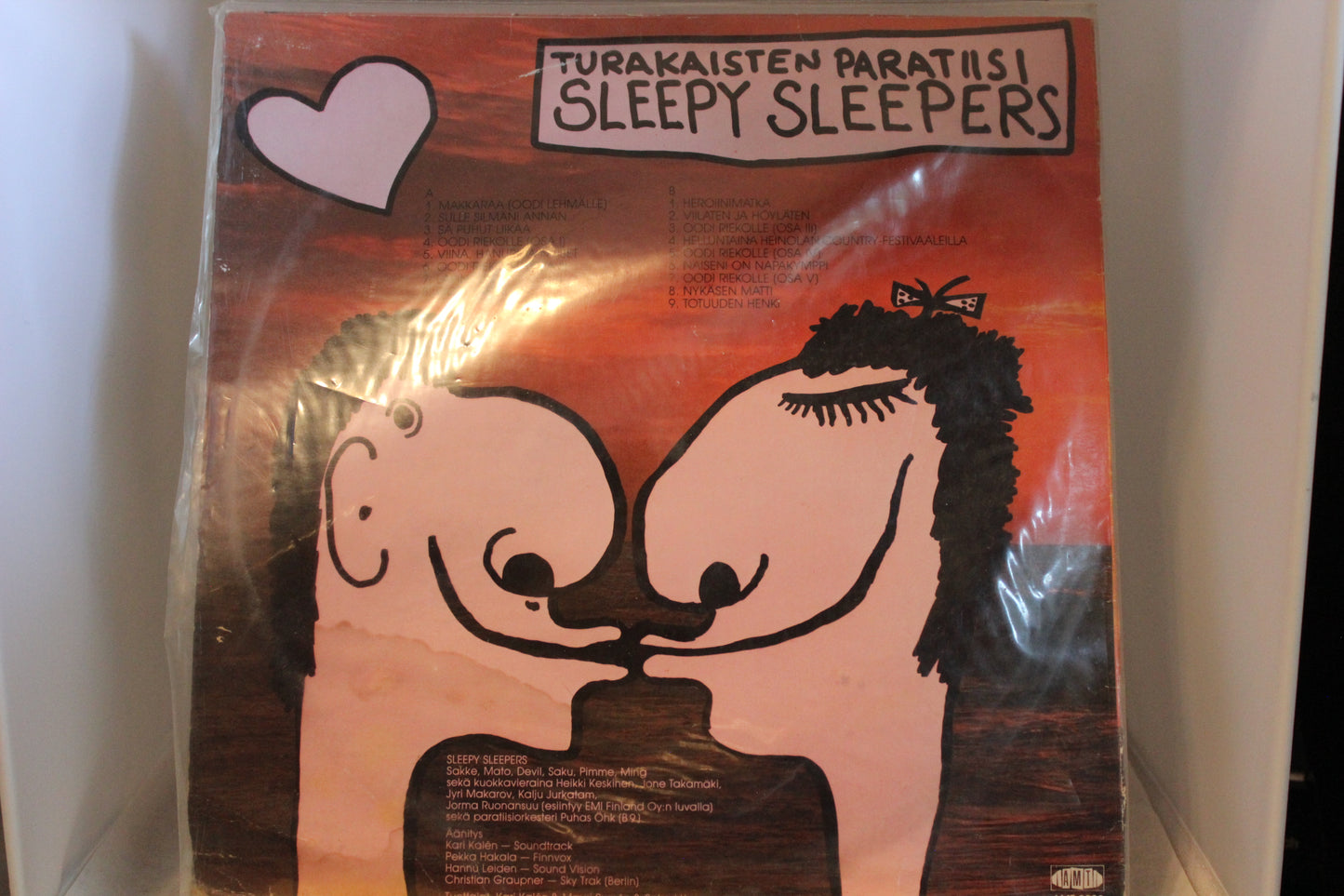 Sleepy Sleepers Turakaisten Paratiisi Lp-levy