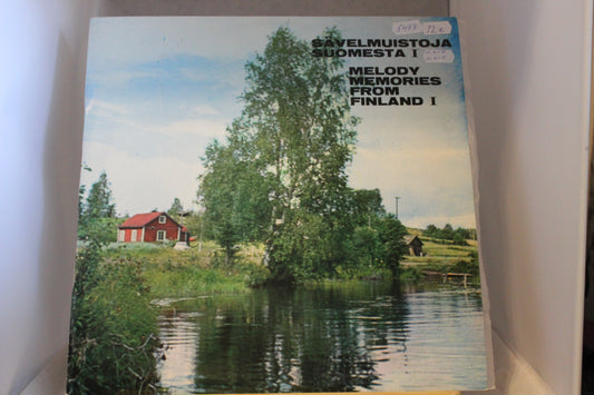 Sävelmuistoja Suomesta 1 lp-levy