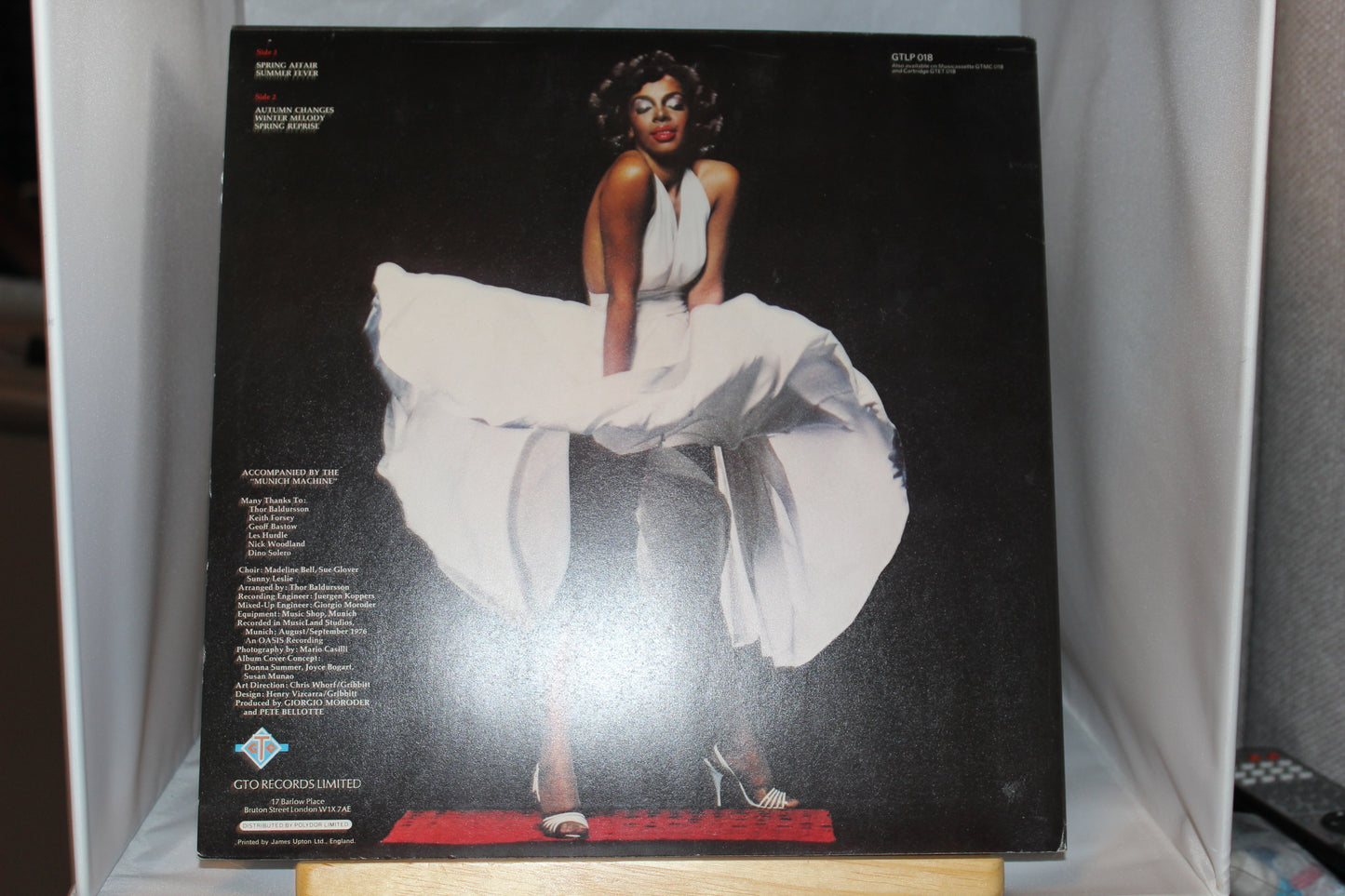 Donna Summer Four seasons of love lp-levy