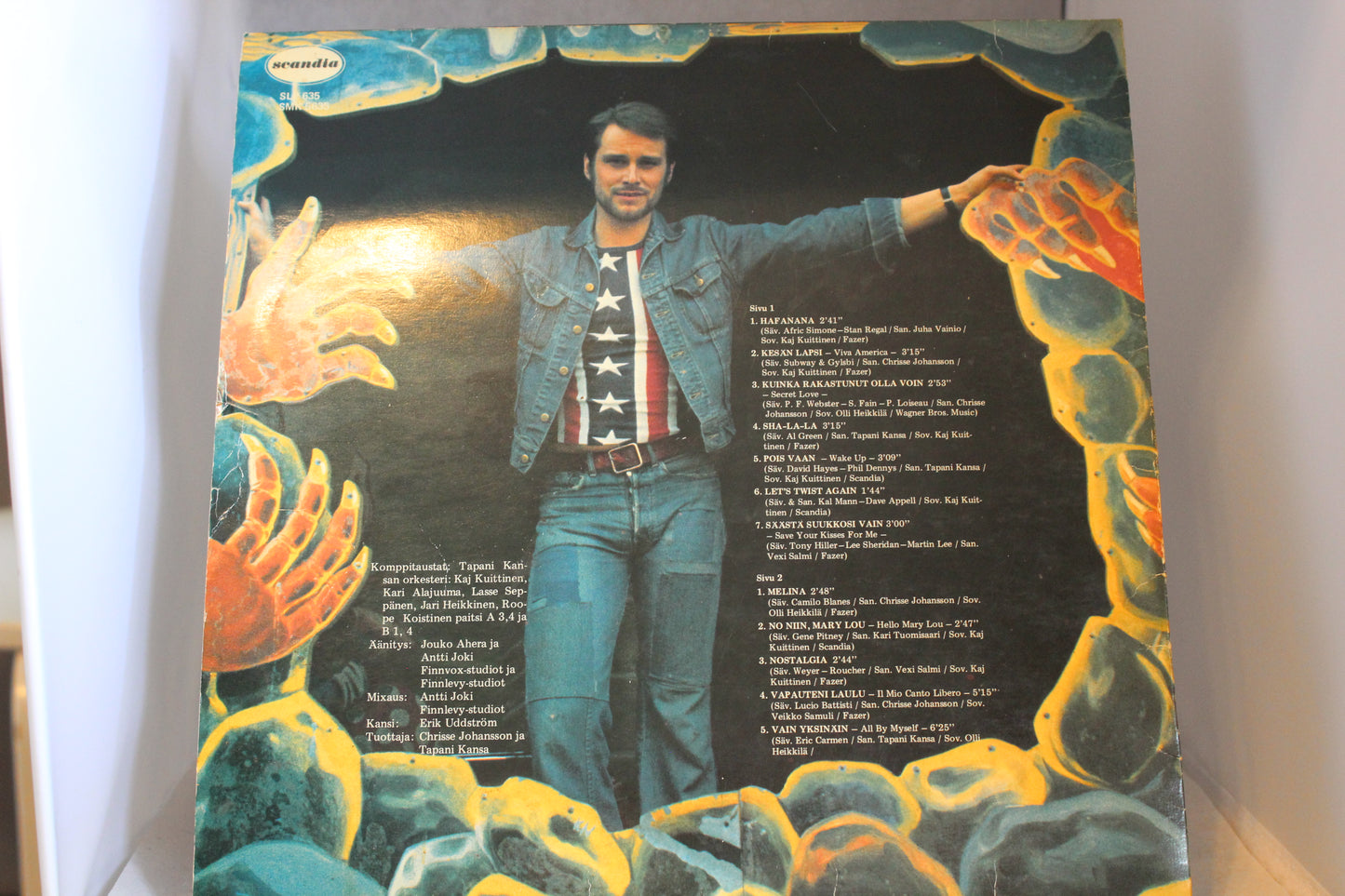 Tapani Kansa Kesänlapsi lp-levy