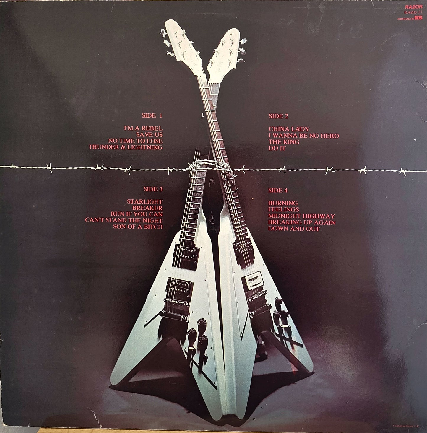 Accept Metal Masters tupla lp-levy