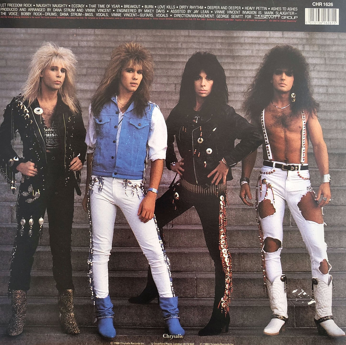 Yngwie J Malmsteens Rising Force Odyssey Lp-levy