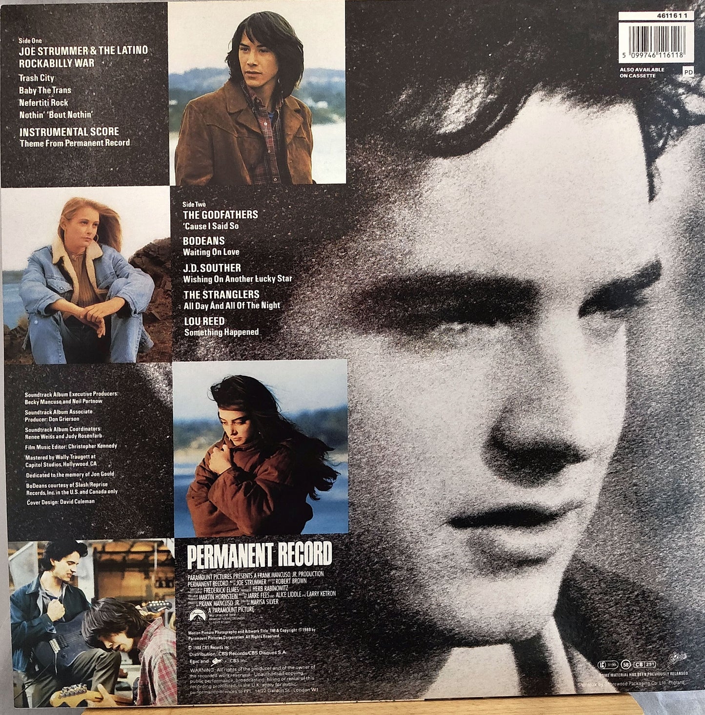 Pernament Record Music From the Original Motion Lp-levy