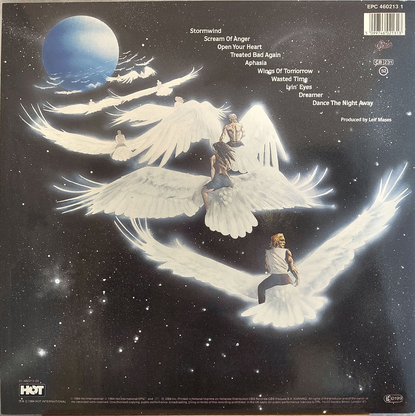 Europe Wings of Tomorrow Lp-levy