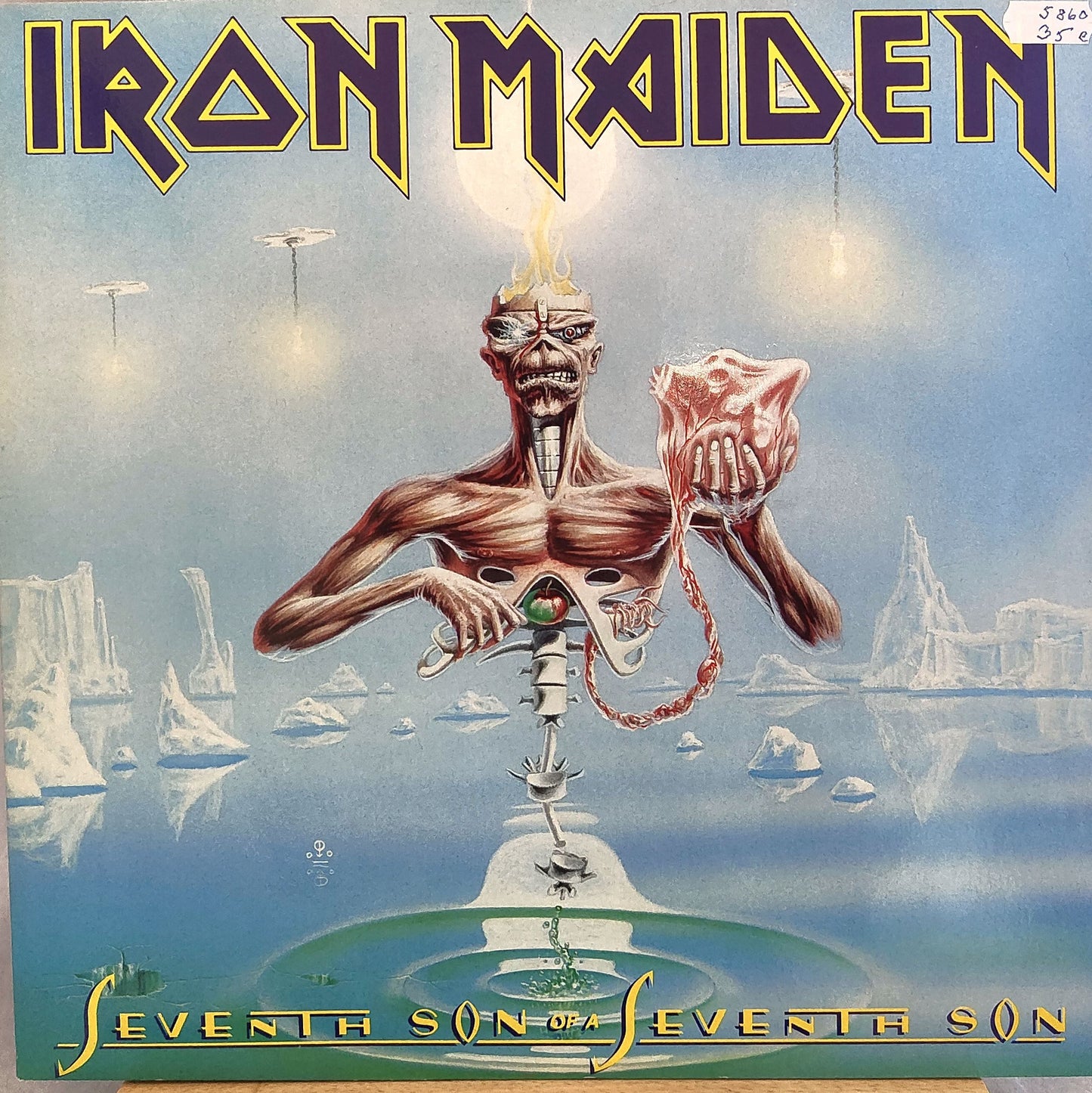Iron Maiden Seventh Son of Seventh Son Lp-levy